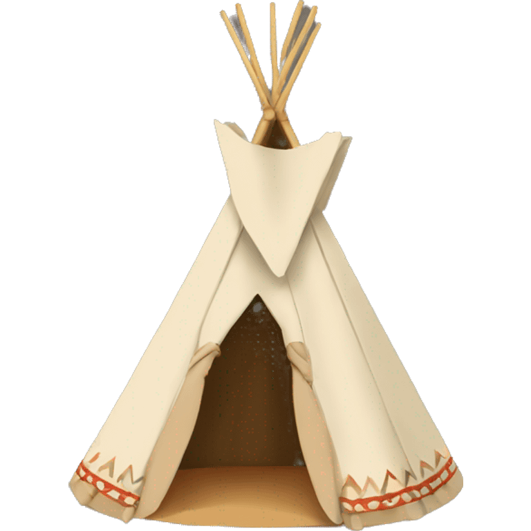 Teepee emoji