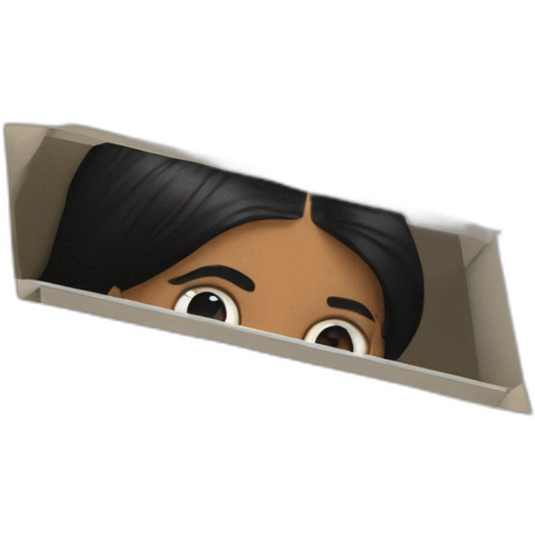 Travis scott spying on Kim kardashian emoji