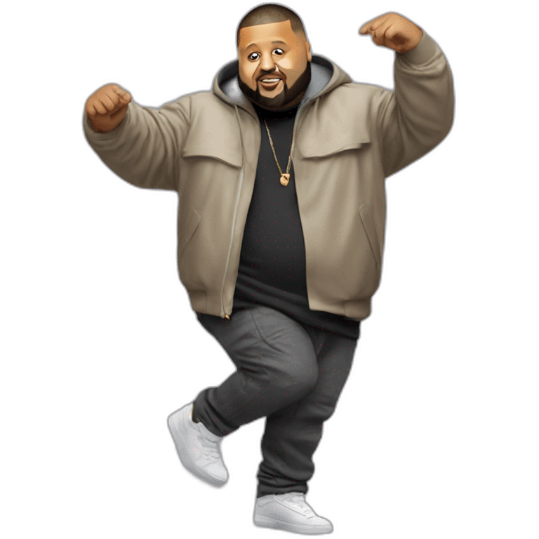 fat dj khaled dancing emoji