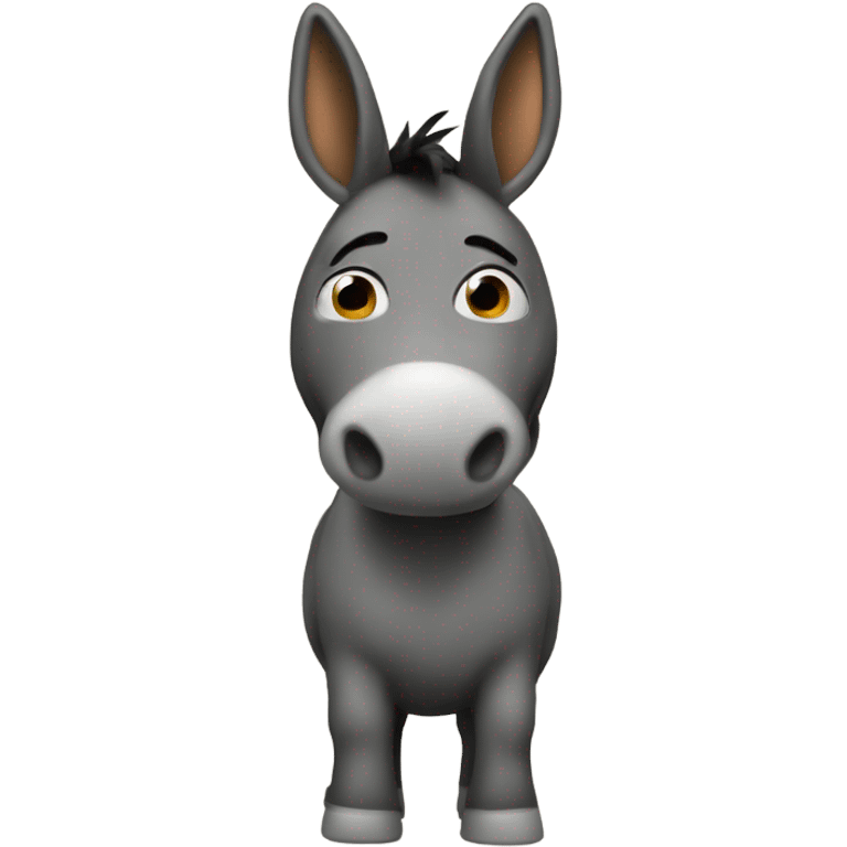 A ass (ass means donkey) emoji