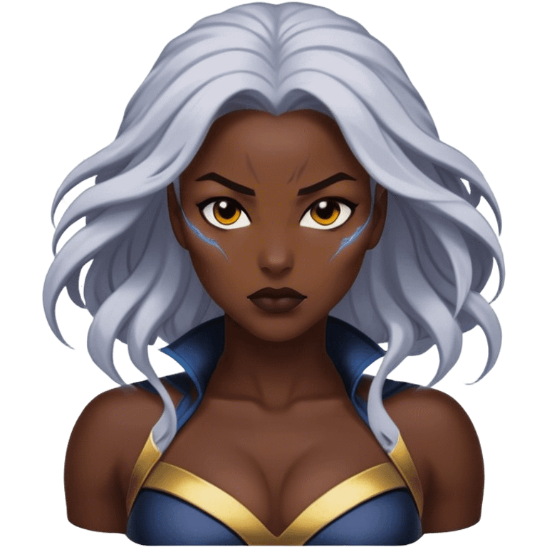 Storm from marvel emoji