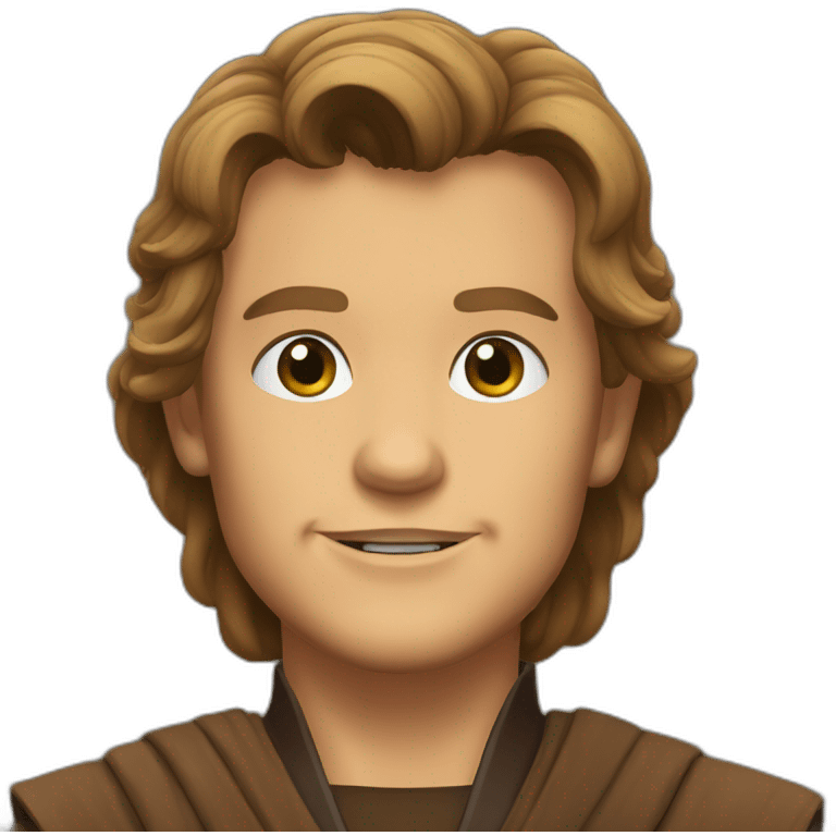 Anakin skywallker happy emoji