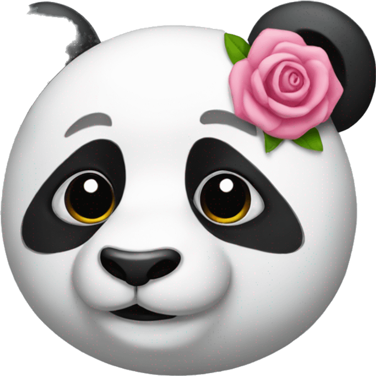 Panda rosa  emoji