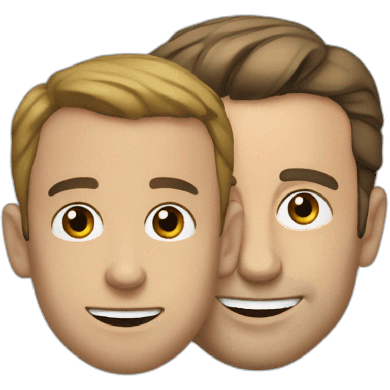 Valentin Demé and Macron emoji