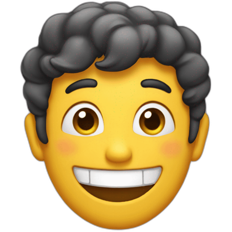 Pastelero sonriendo emoji