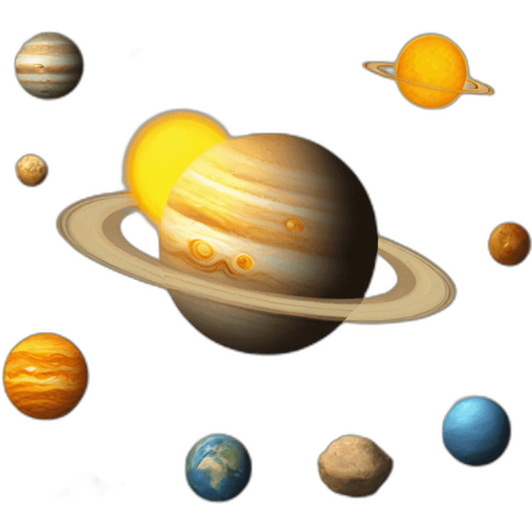 Solar system emoji