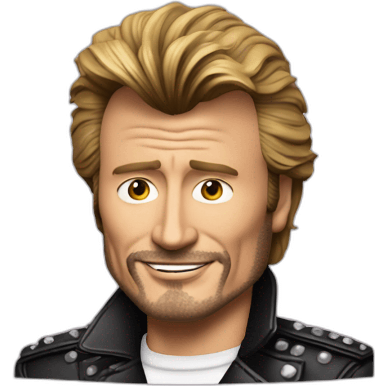 Johnny Hallyday 1987 emoji