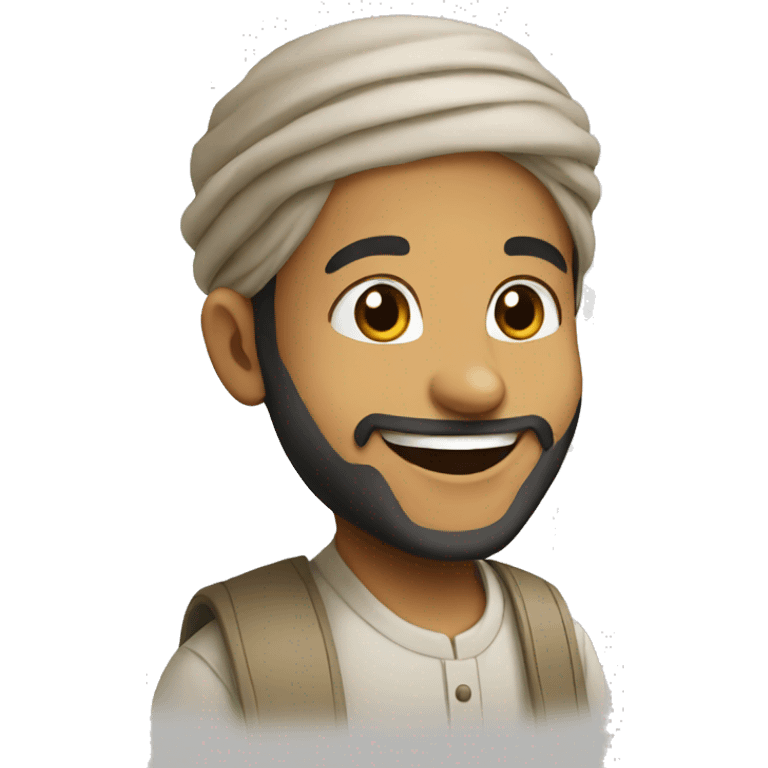 happy muslim emoji