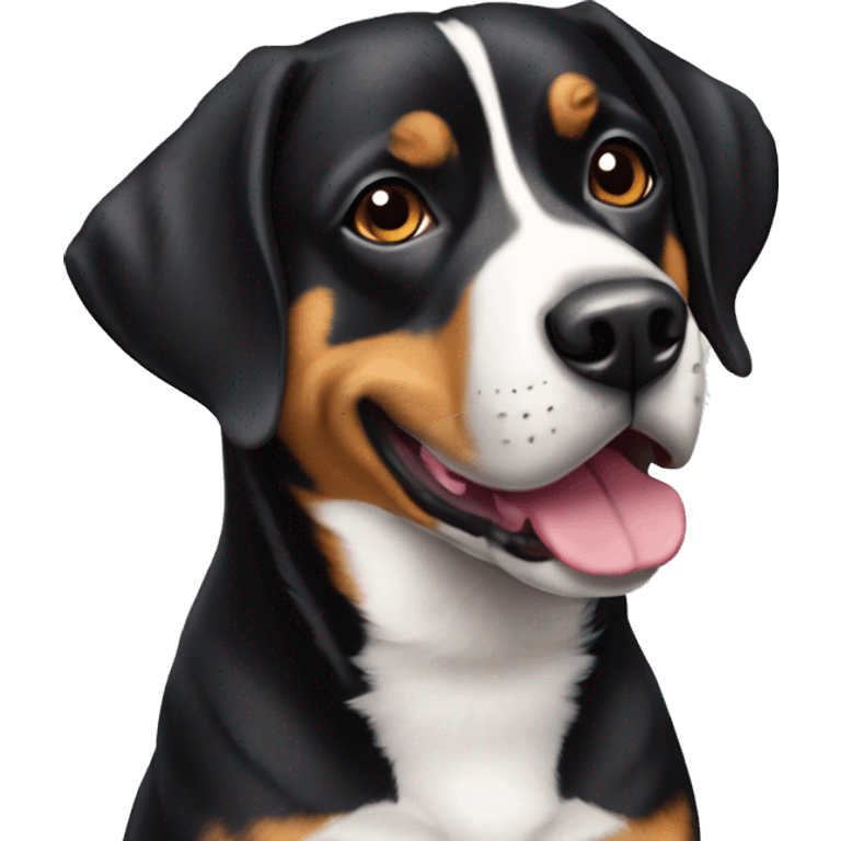 Entlebucher Mountain dog emoji