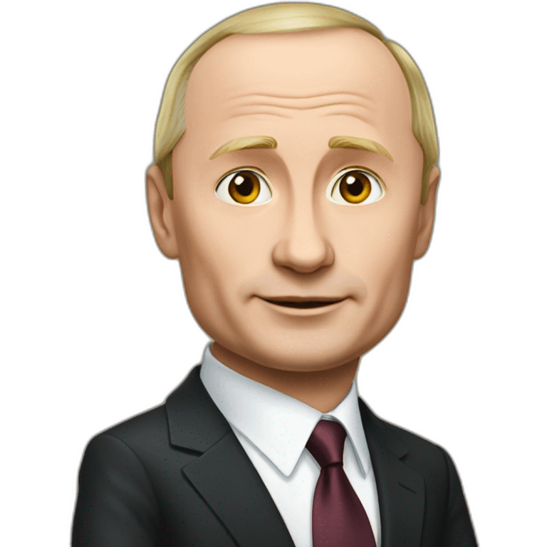 Instasamka with Putin  emoji