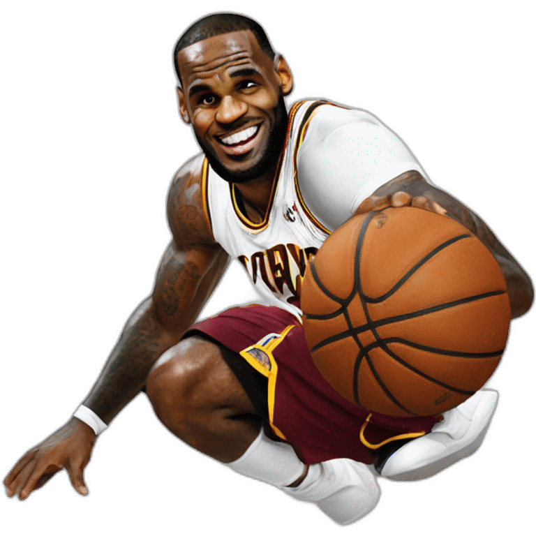 Lebron jams emoji