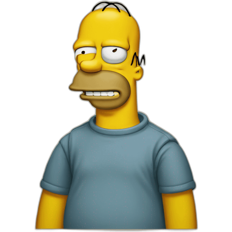 Homer simpson emoji