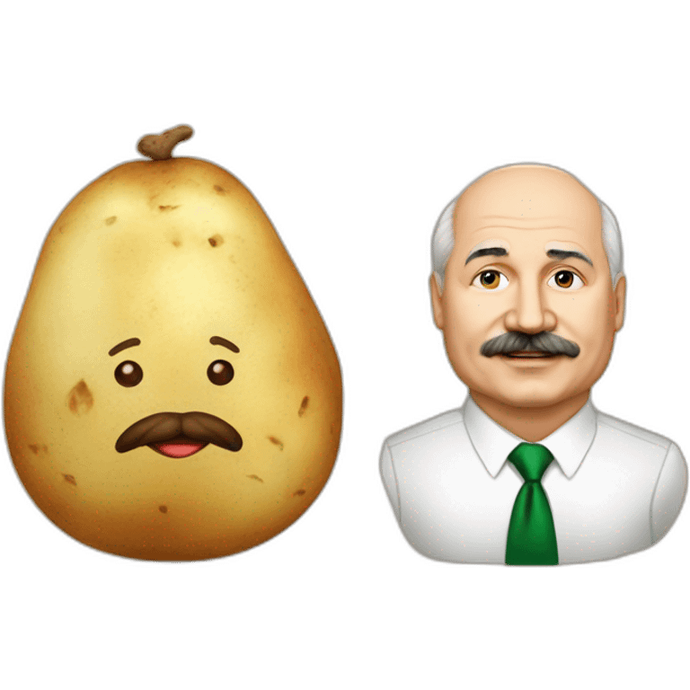 lukashenko and potato emoji