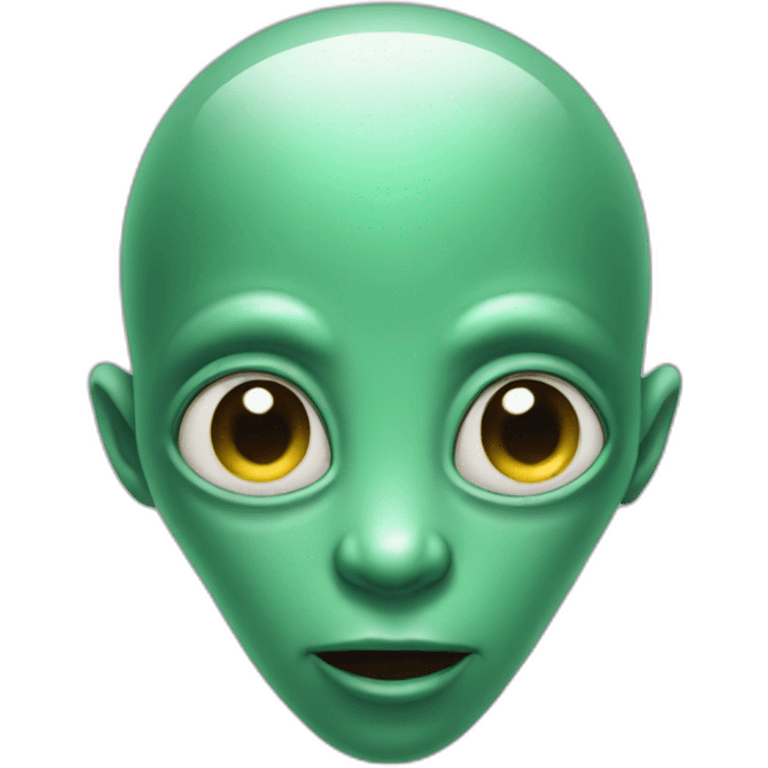 loving alien face emoji