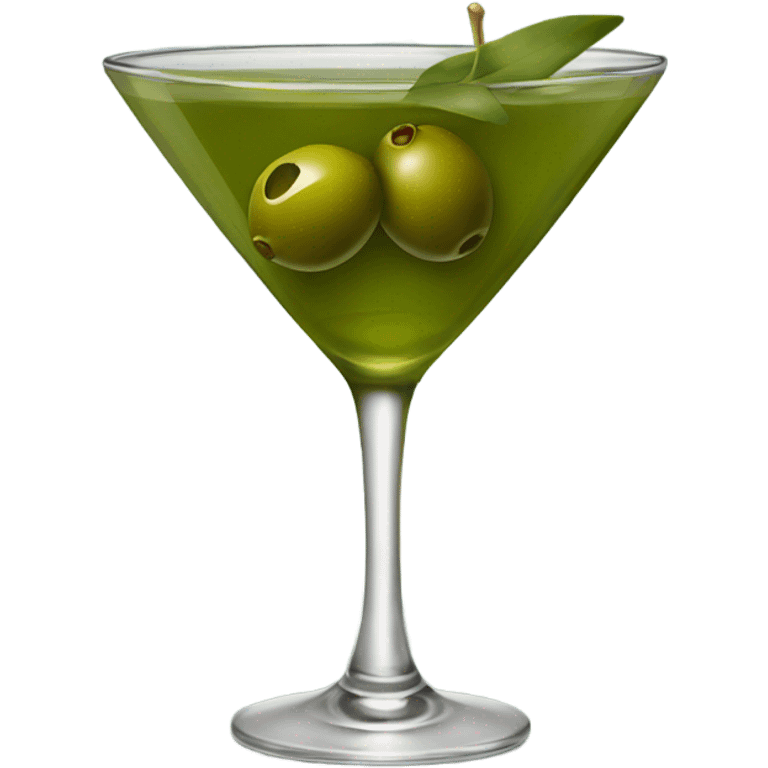 Olive martini emoji