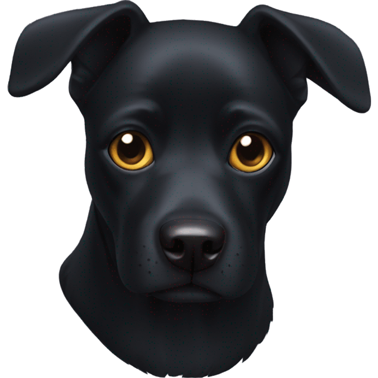 3 headed black dog emoji