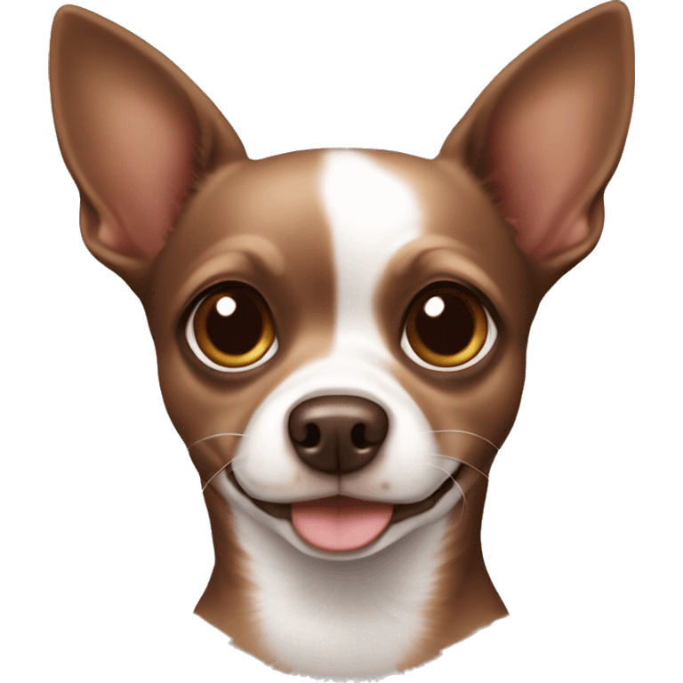 Dog,Chihuahua,chokolate Color  emoji