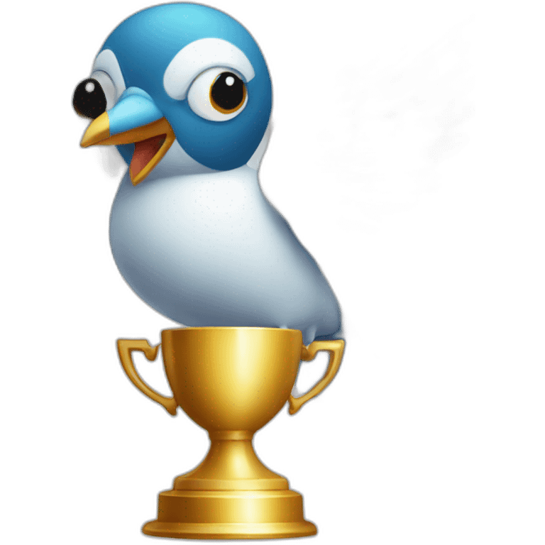 bird winning supercup emoji