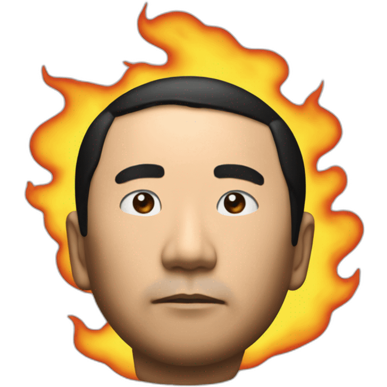 haruki murakami on fire emoji