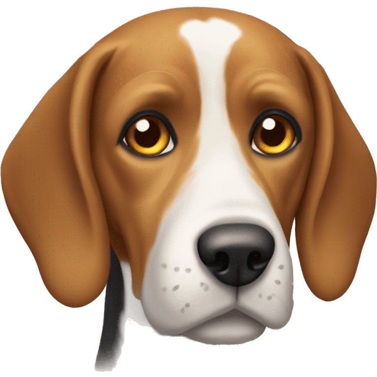 Old beagle  emoji