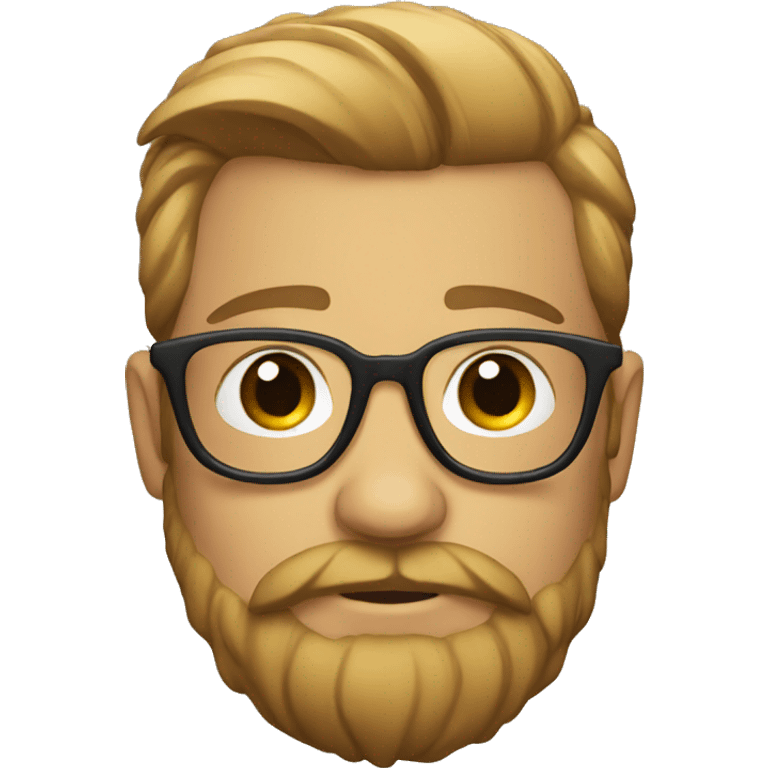 Hipster emoji emoji