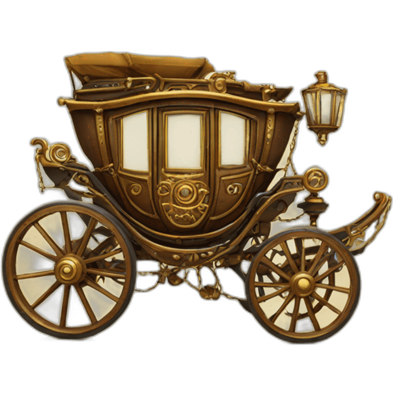 carriage electric steampunk wins emoji