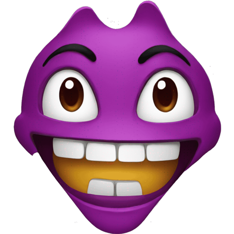 terrifying happy face emoji