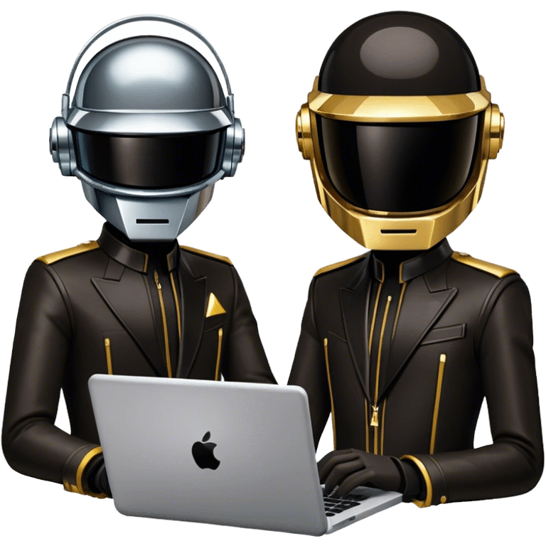 Daft punk coding emoji