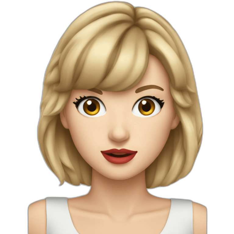 taylor swift face emoji