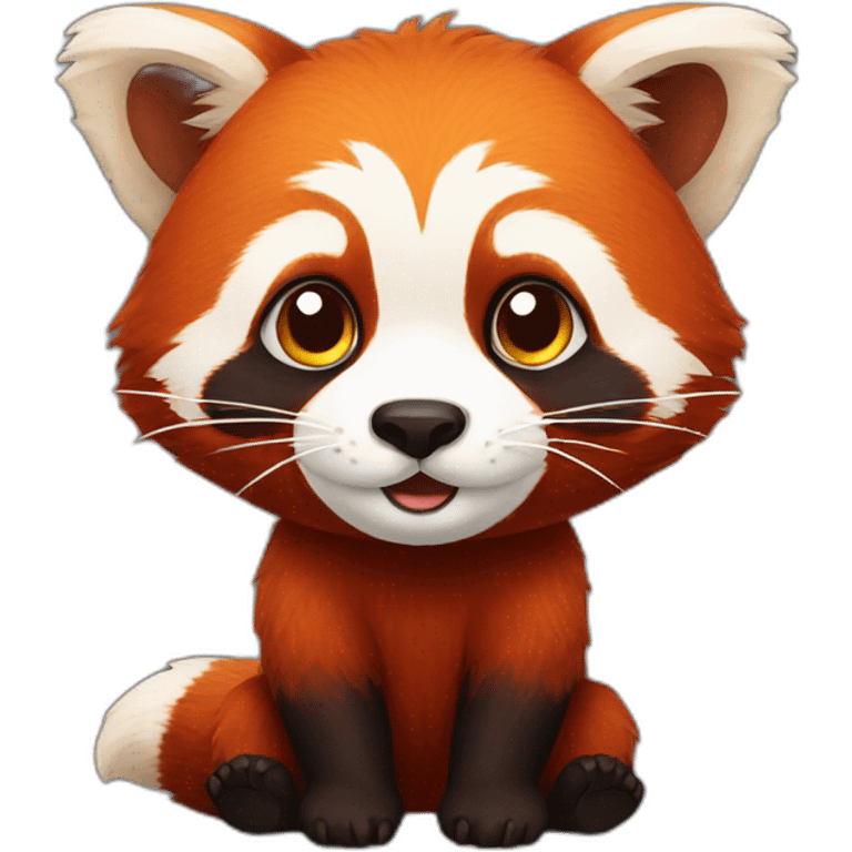 Red panda emoji