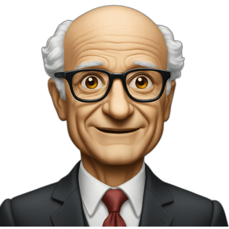 milton friedman emoji