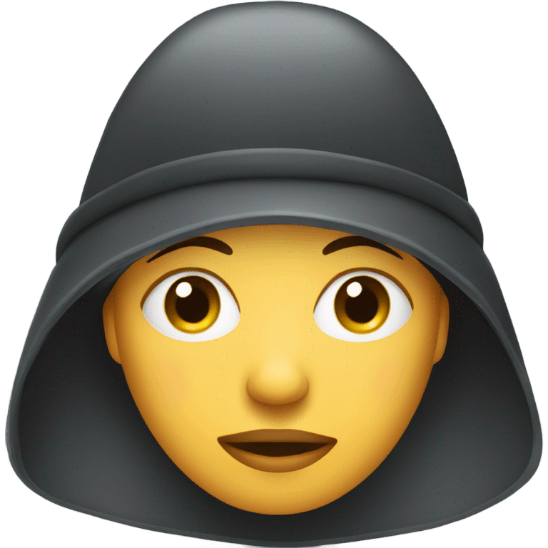 cold wet face woman in hat emoji