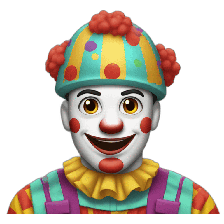 Ederson as a clown  emoji