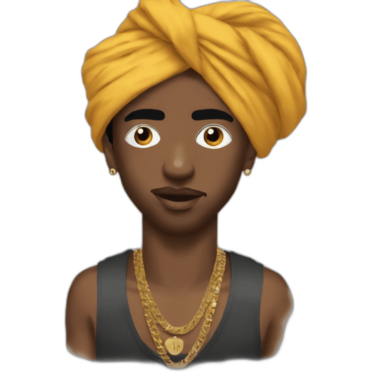 playboi carti with turban emoji