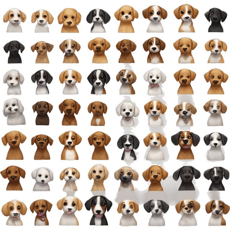 different puppy breeds emoji