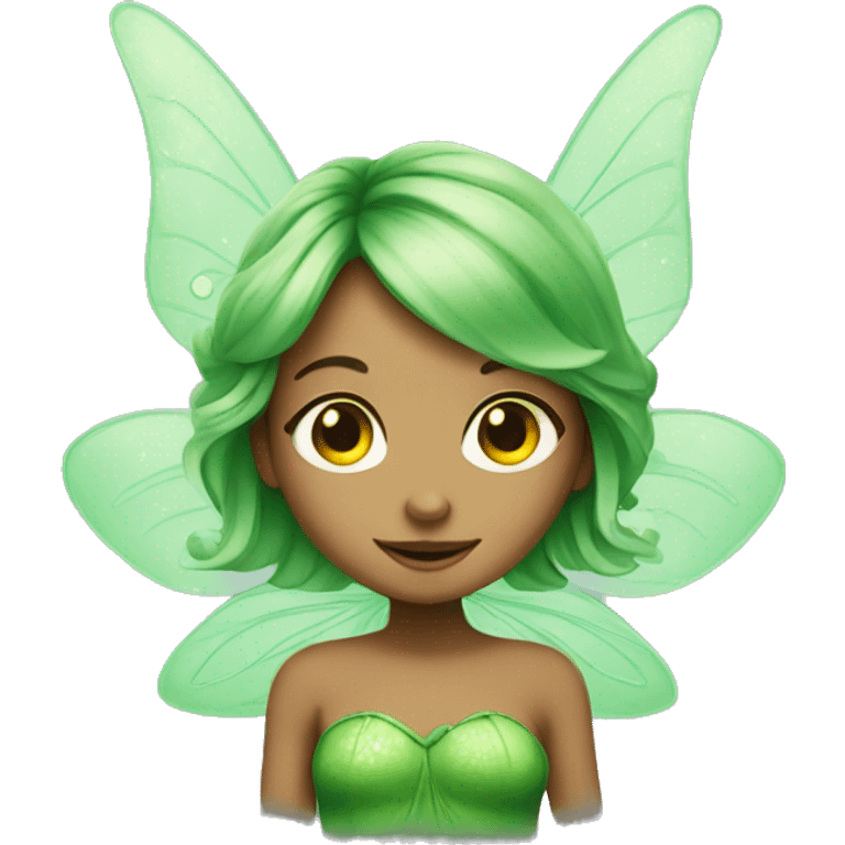 Green fairy emoji