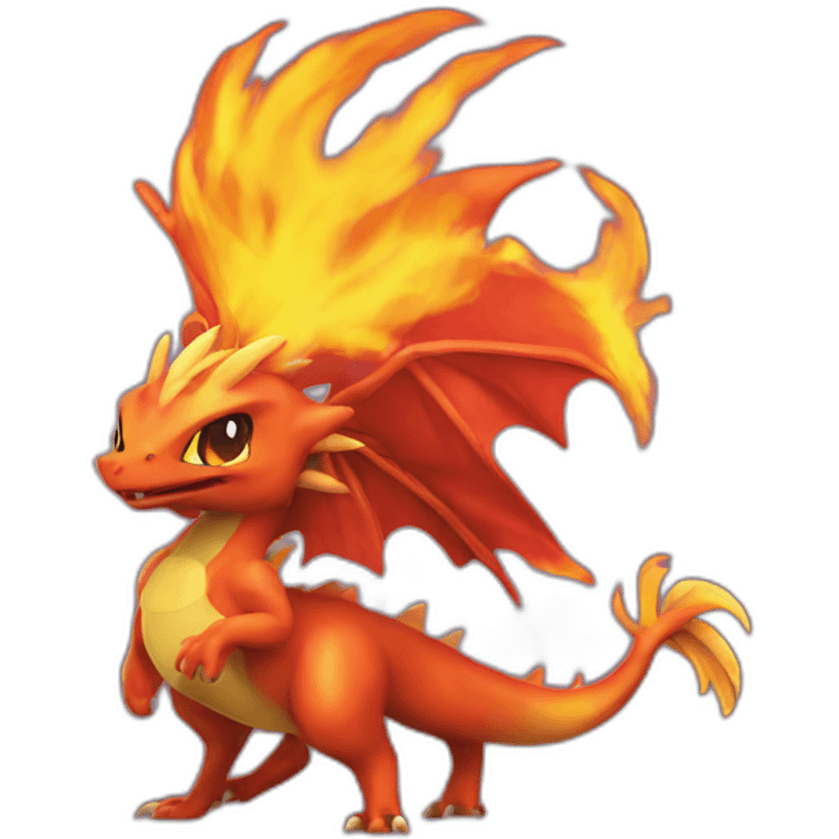 Dracaufeu pokemon emoji