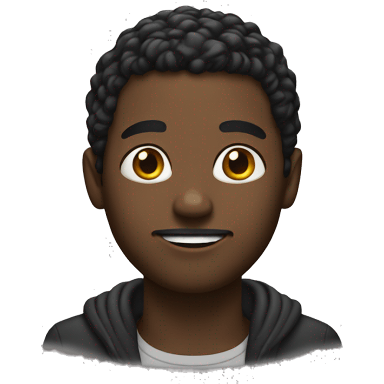 black man emoji