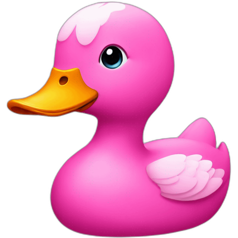 pink duck emoji