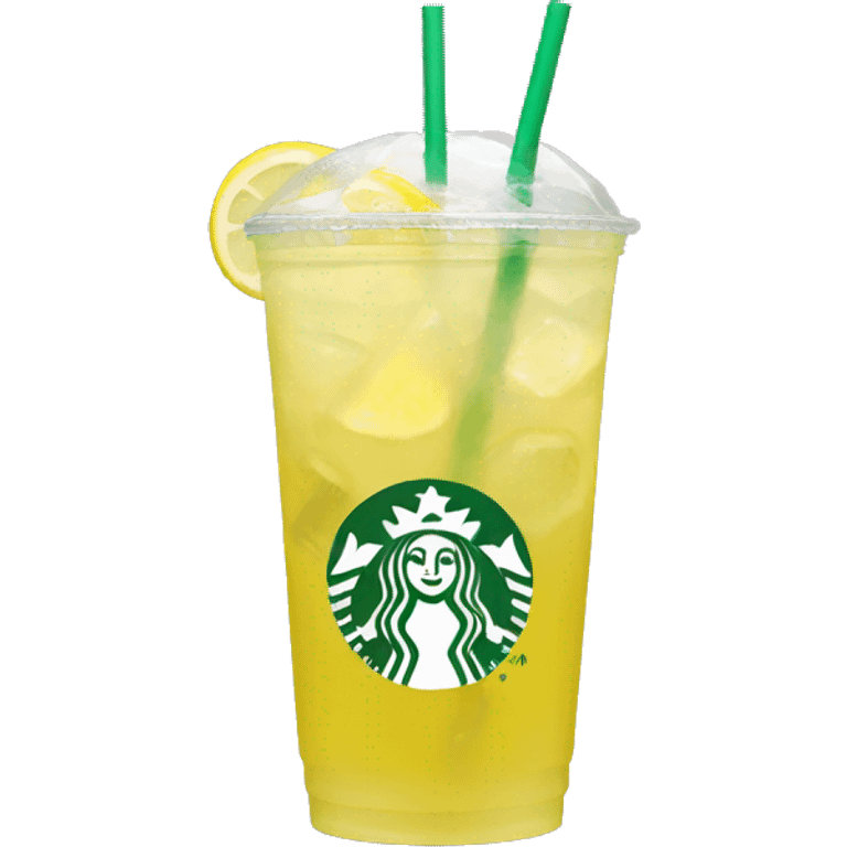 starbucks lemonade  emoji