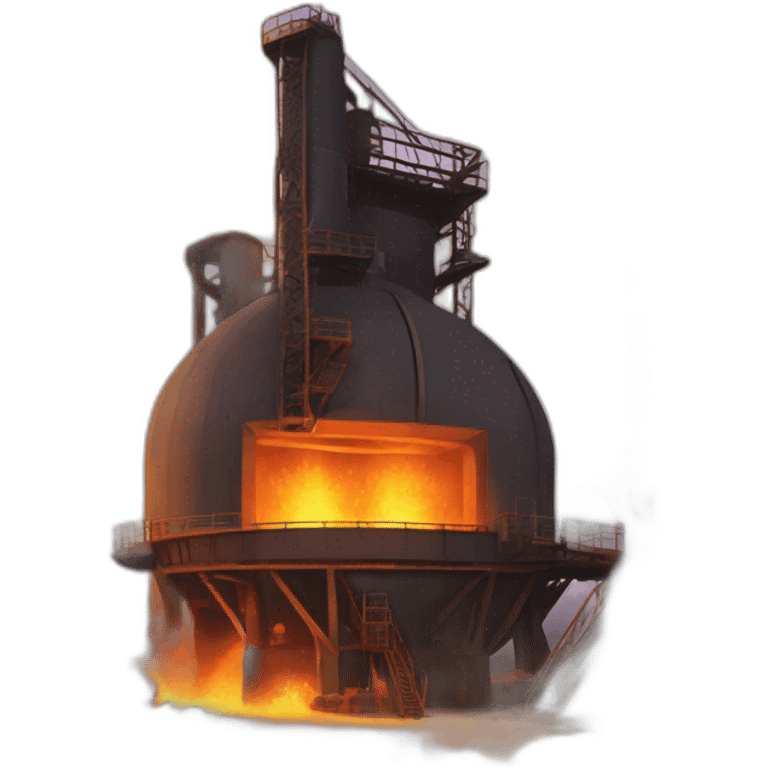 Blast furnace emoji