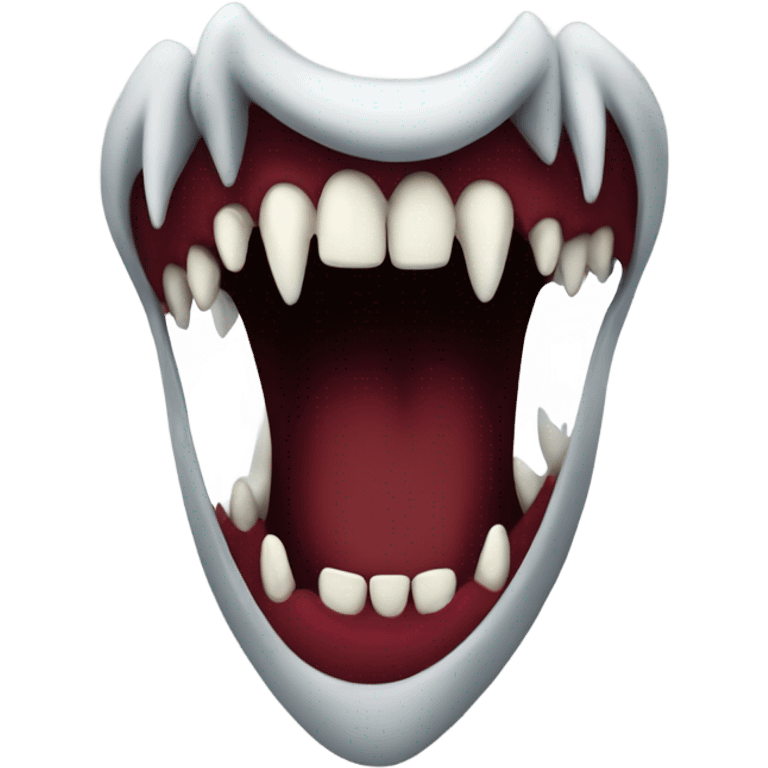 vampire fangs  emoji