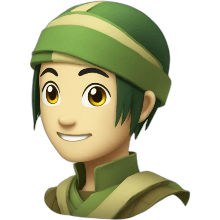 toph from avatar smiling  emoji