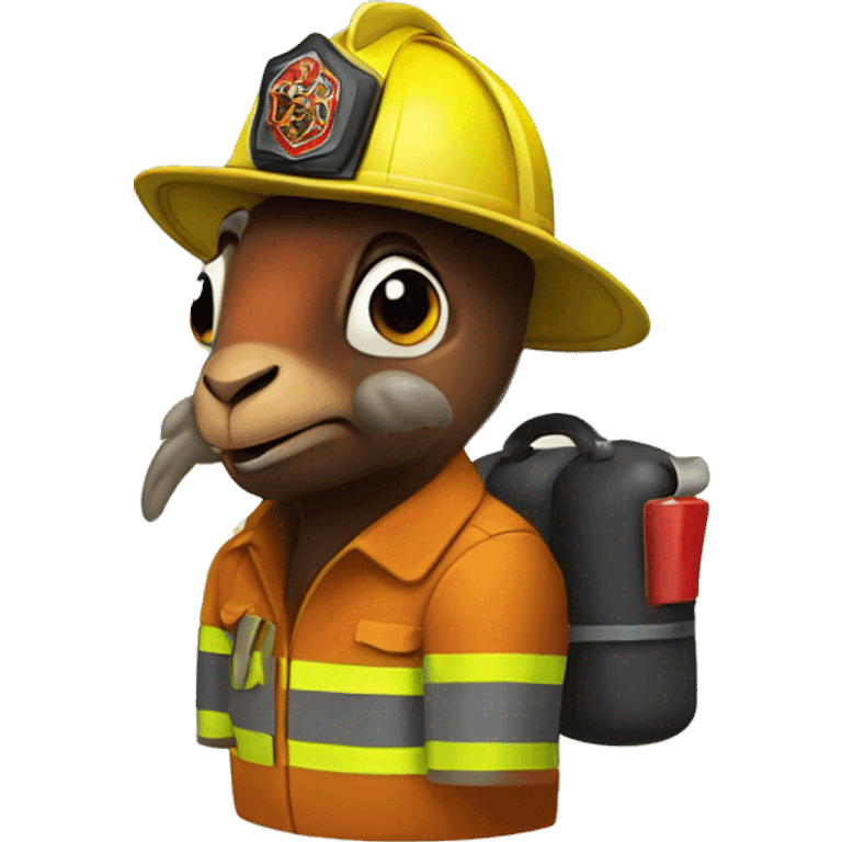 Cock roach firefighter emoji