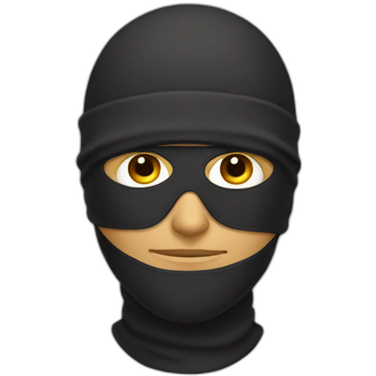 guy in ski mask emoji