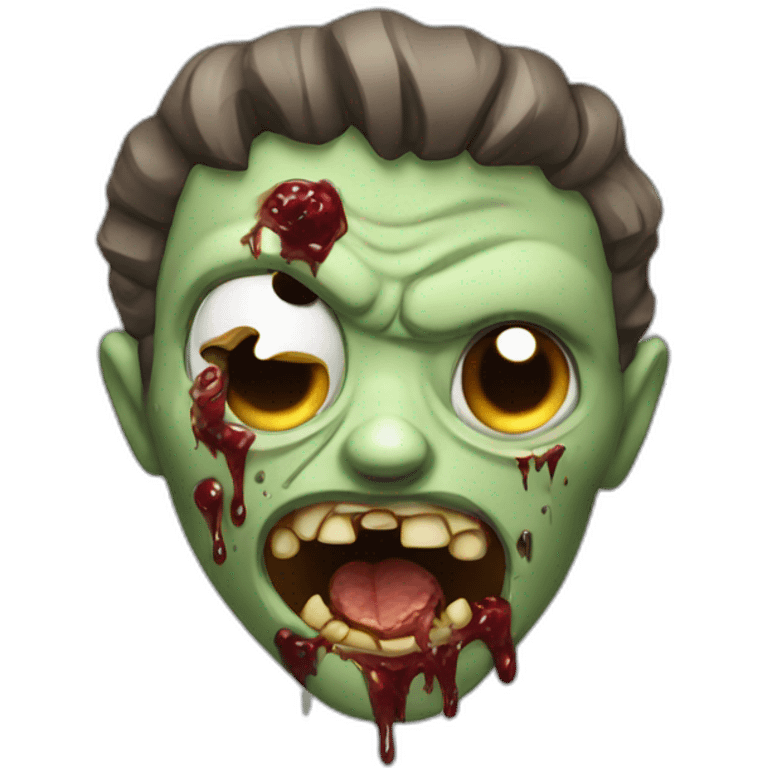 hungry zombie emoji