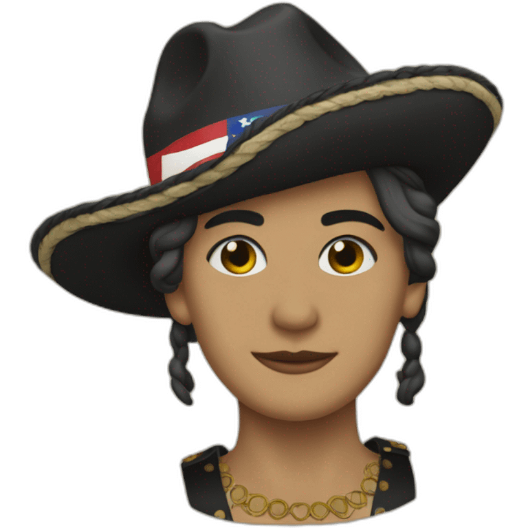 Bandera gitana emoji