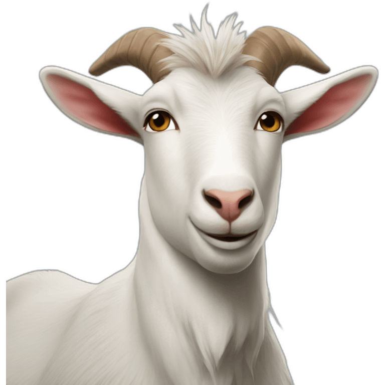 Messi on a goat emoji