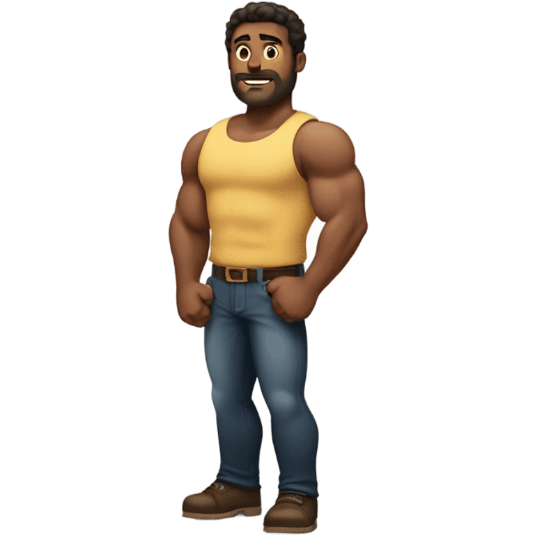 Bulky dude emoji