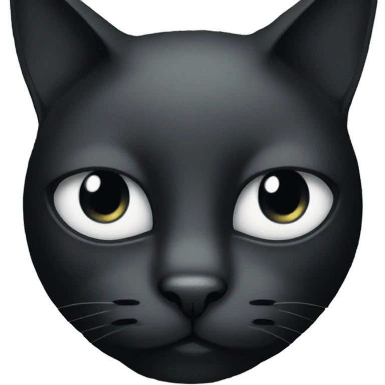 black cat face with eyes dollar sign emoji